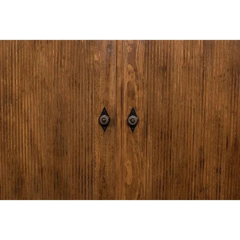 Brooks Demilune Brown - LOOMLAN - Sarreid - Sideboards