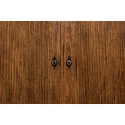 Brooks Demilune Brown - LOOMLAN - Sarreid - Sideboards