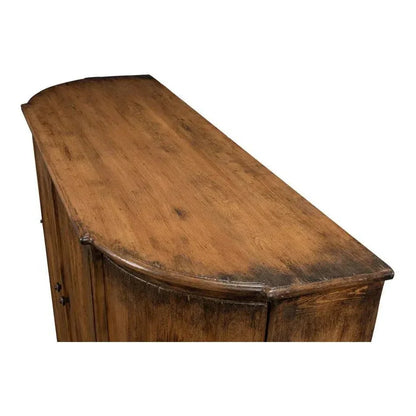 Brooks Demilune Brown - LOOMLAN - Sarreid - Sideboards