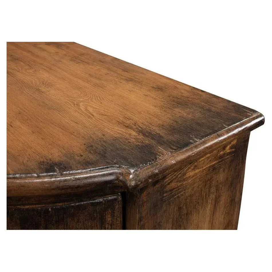 Brooks Demilune Brown - LOOMLAN - Sarreid - Sideboards