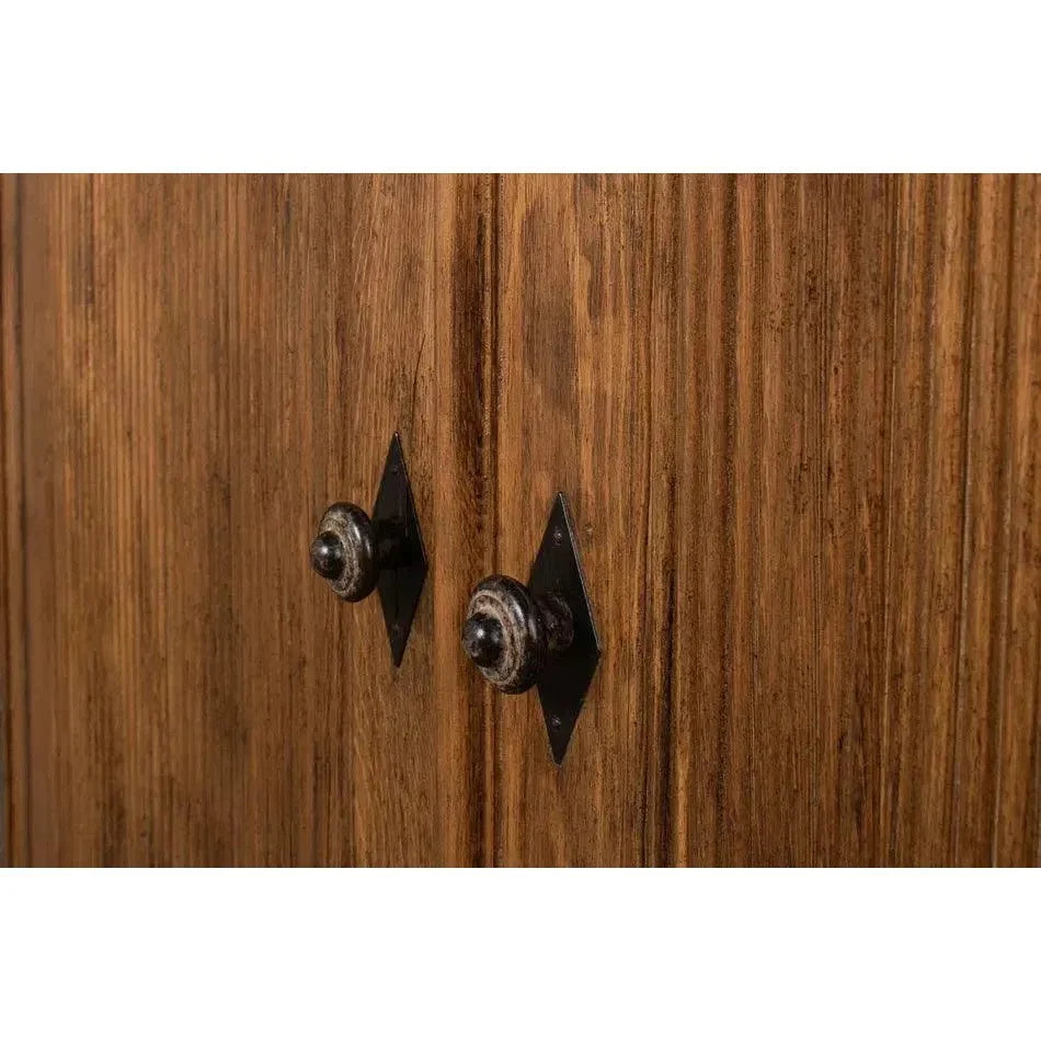 Brooks Demilune Brown - LOOMLAN - Sarreid - Sideboards