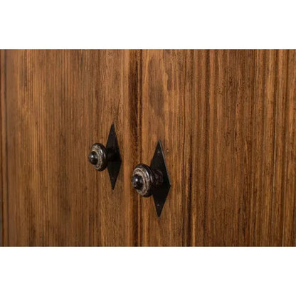 Brooks Demilune Brown - LOOMLAN - Sarreid - Sideboards