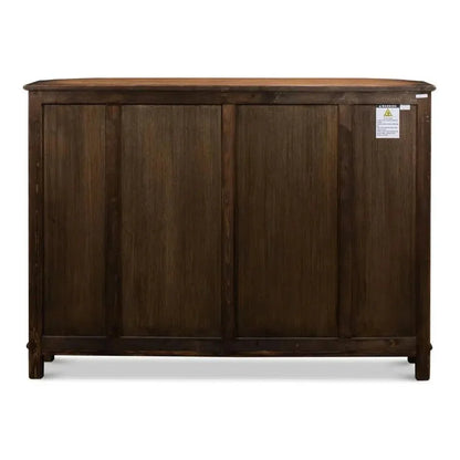 Brooks Demilune Brown - LOOMLAN - Sarreid - Sideboards