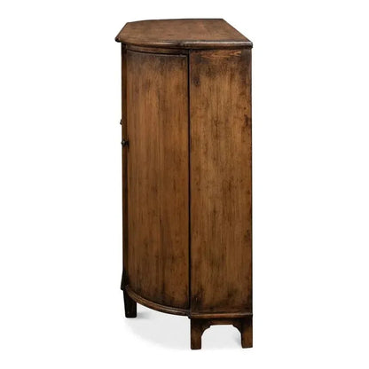 Brooks Demilune Brown - LOOMLAN - Sarreid - Sideboards