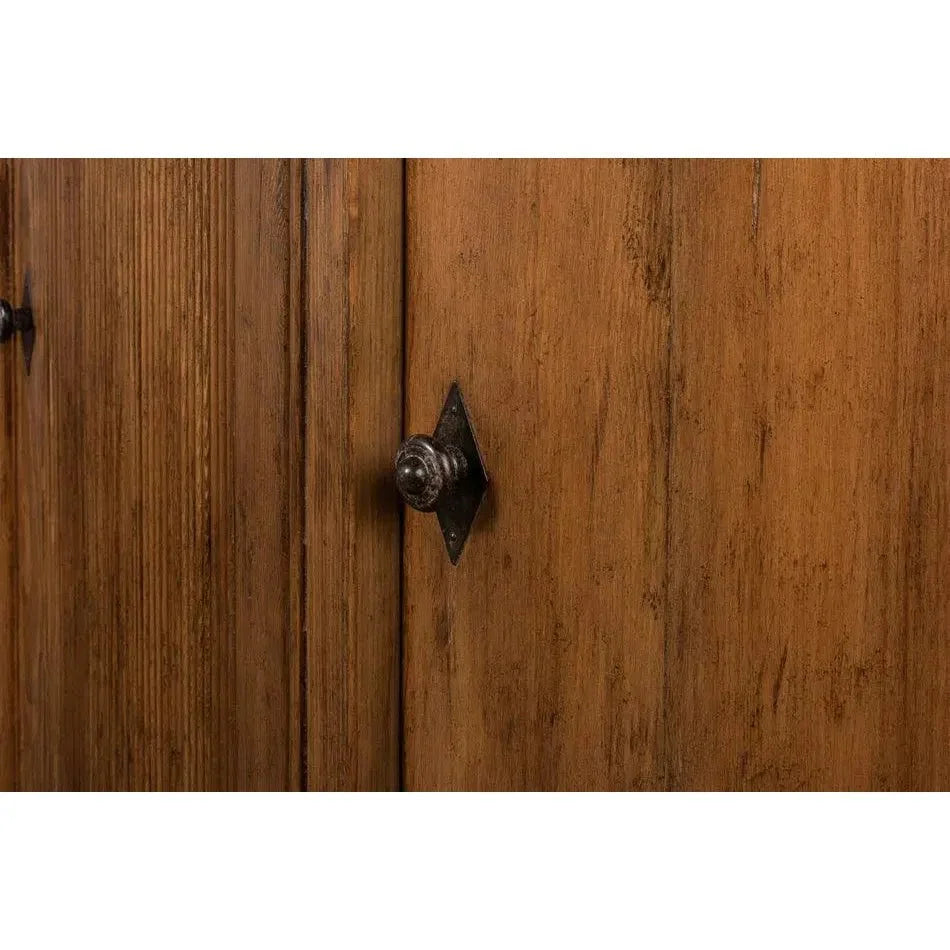 Brooks Demilune Brown - LOOMLAN - Sarreid - Sideboards