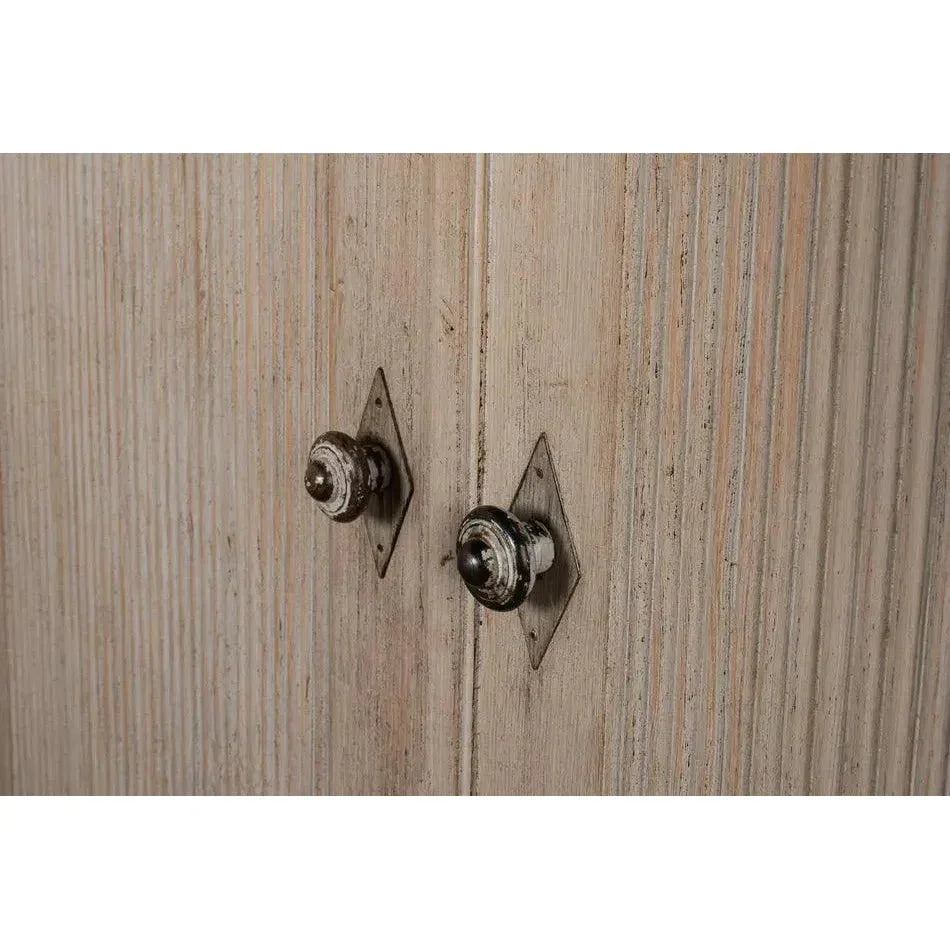 Brooks Demilune Stone Grey - LOOMLAN - Sarreid - Sideboards