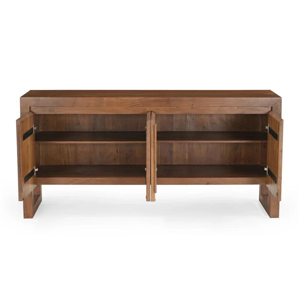 Brooks Solid Acacia Wooden Buffet - LOOMLAN - Urbia - Buffets