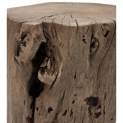 Brooks Solid Acacia Wood Stump - LOOMLAN - Urbia - Poufs and Stools