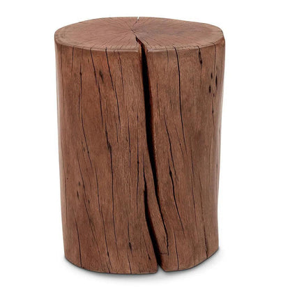 Brooks Solid Acacia Wood Stump - LOOMLAN - Urbia - Poufs and Stools