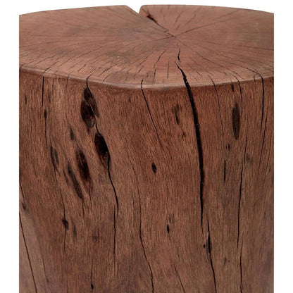 Brooks Solid Acacia Wood Stump - LOOMLAN - Urbia - Poufs and Stools