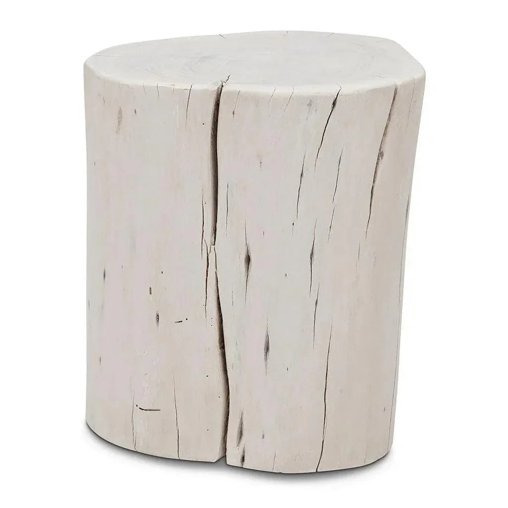 Brooks Solid Acacia Wood Stump - LOOMLAN - Urbia - Poufs and Stools