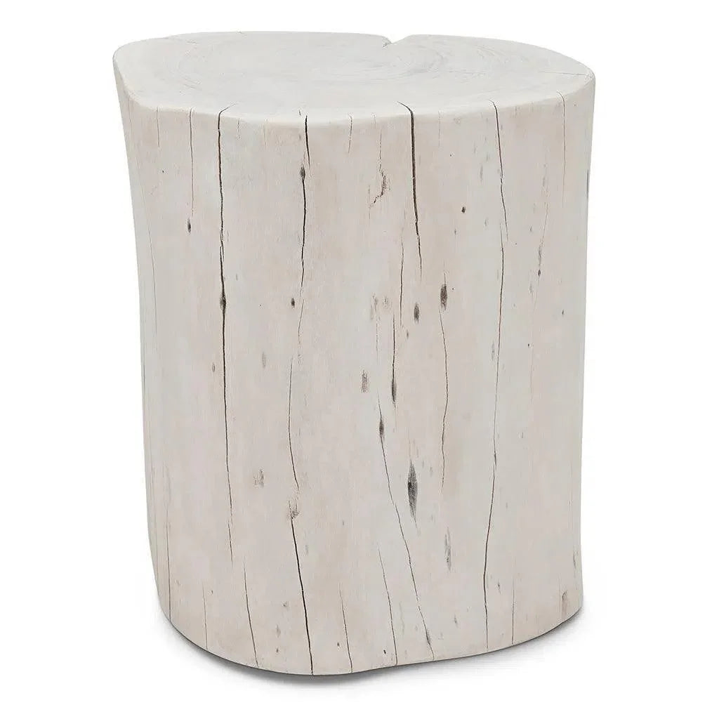 Brooks Solid Acacia Wood Stump - LOOMLAN - Urbia - Poufs and Stools