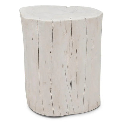 Brooks Solid Acacia Wood Stump - LOOMLAN - Urbia - Poufs and Stools
