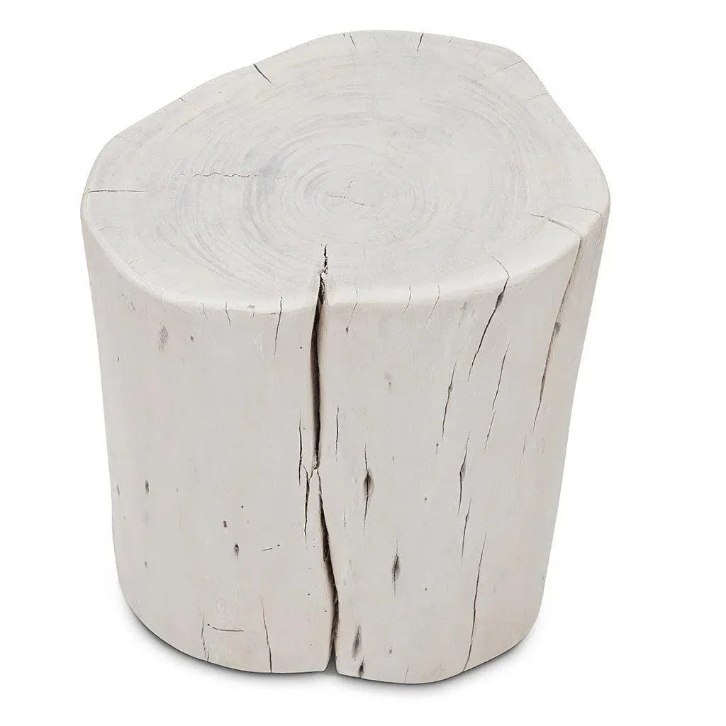 Brooks Solid Acacia Wood Stump - LOOMLAN - Urbia - Poufs and Stools