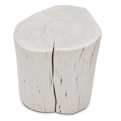 Brooks Solid Acacia Wood Stump - LOOMLAN - Urbia - Poufs and Stools