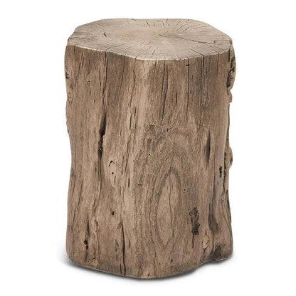 Brooks Solid Acacia Wood Stump - LOOMLAN - Urbia - Poufs and Stools