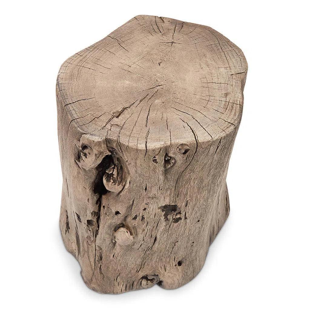 Brooks Solid Acacia Wood Stump - LOOMLAN - Urbia - Poufs and Stools