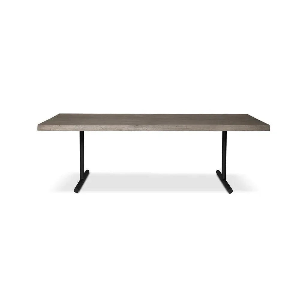 Brooks T Base Rectangular Dining Table-Dining Tables-Urbia-LOOMLAN