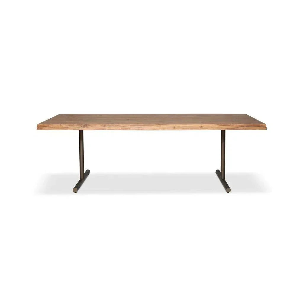 Brooks T Base Rectangular Dining Table-Dining Tables-Urbia-LOOMLAN