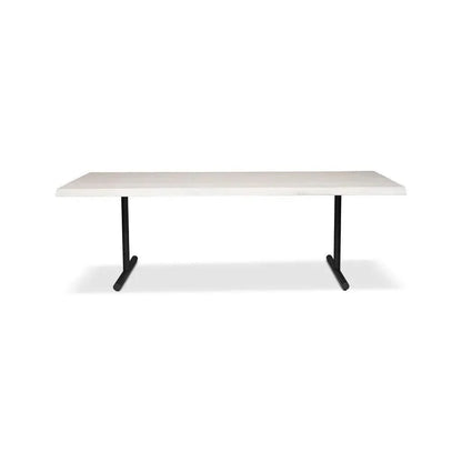 Brooks T Base Rectangular Dining Table-Dining Tables-Urbia-LOOMLAN