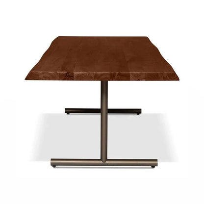 Brooks T Base Rectangular Dining Table-Dining Tables-Urbia-LOOMLAN