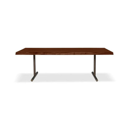 Brooks T Base Rectangular Dining Table-Dining Tables-Urbia-LOOMLAN