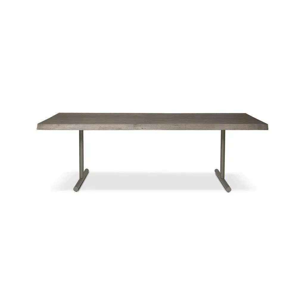 Brooks T Base Rectangular Dining Table-Dining Tables-Urbia-LOOMLAN