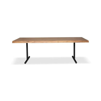 Brooks T Base Rectangular Dining Table-Dining Tables-Urbia-LOOMLAN