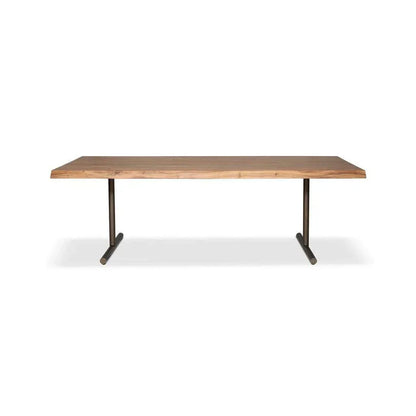 Brooks T Base Rectangular Dining Table-Dining Tables-Urbia-LOOMLAN