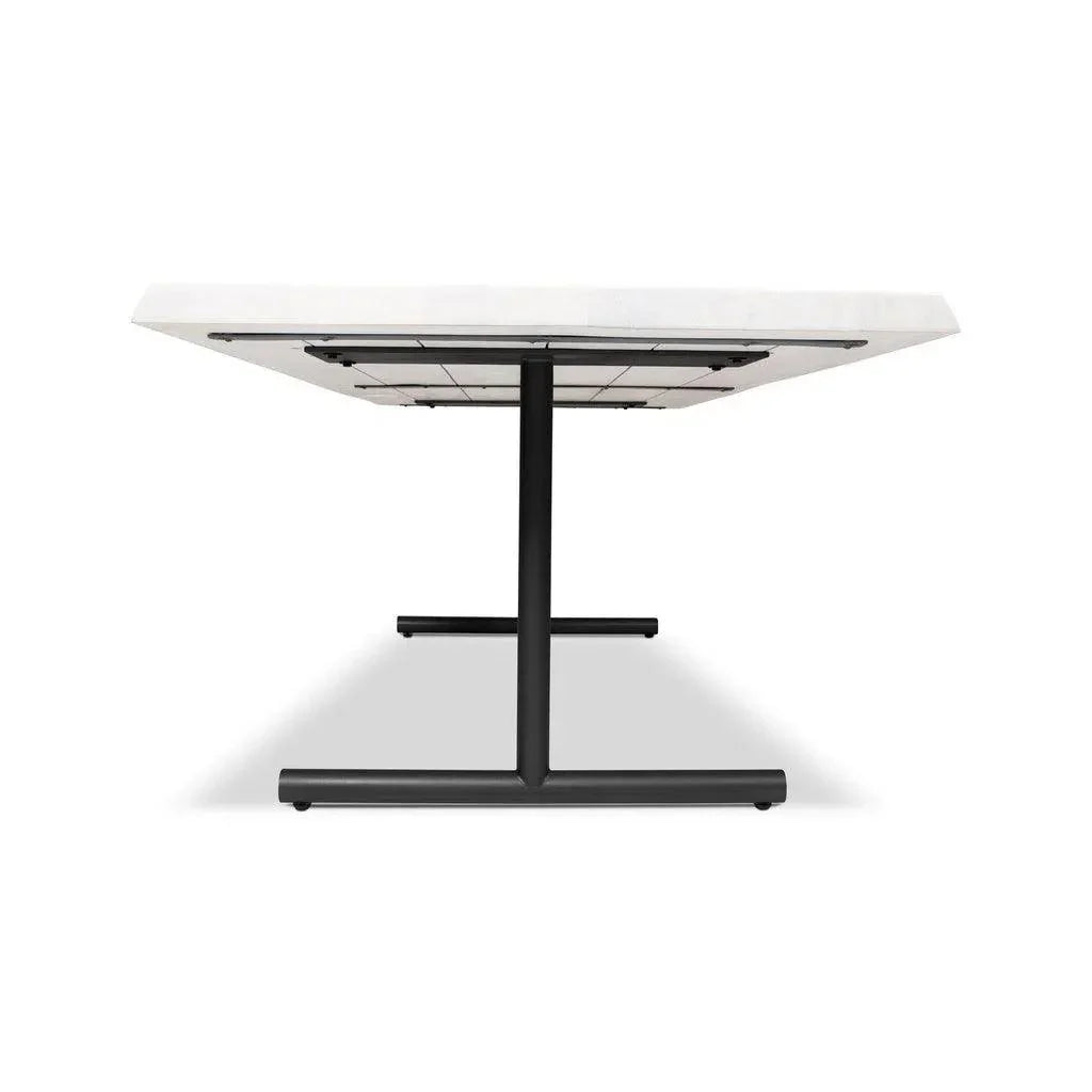 Brooks T Base Rectangular Dining Table-Dining Tables-Urbia-LOOMLAN