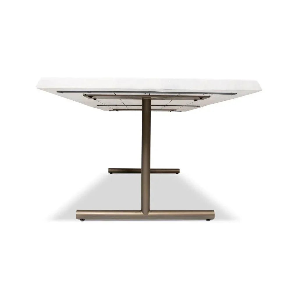 Brooks T Base Rectangular Dining Table-Dining Tables-Urbia-LOOMLAN