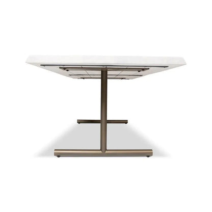 Brooks T Base Rectangular Dining Table-Dining Tables-Urbia-LOOMLAN
