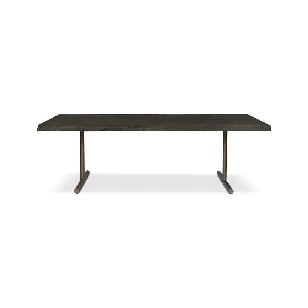 Brooks T Base Rectangular Dining Table-Dining Tables-Urbia-LOOMLAN