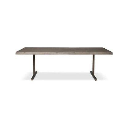 Brooks T Base Rectangular Dining Table-Dining Tables-Urbia-LOOMLAN