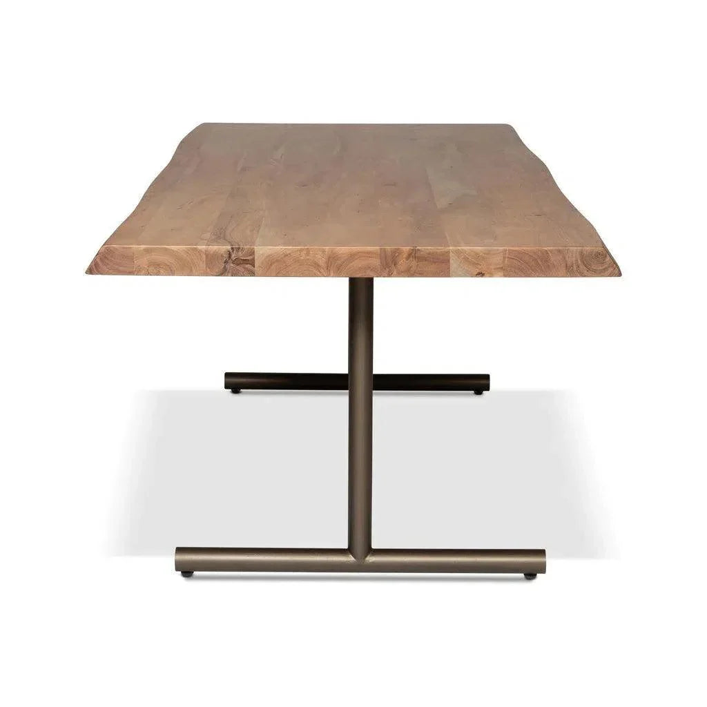 Brooks T Base Rectangular Dining Table-Dining Tables-Urbia-LOOMLAN