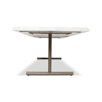 Brooks T Base Rectangular Dining Table-Dining Tables-Urbia-LOOMLAN
