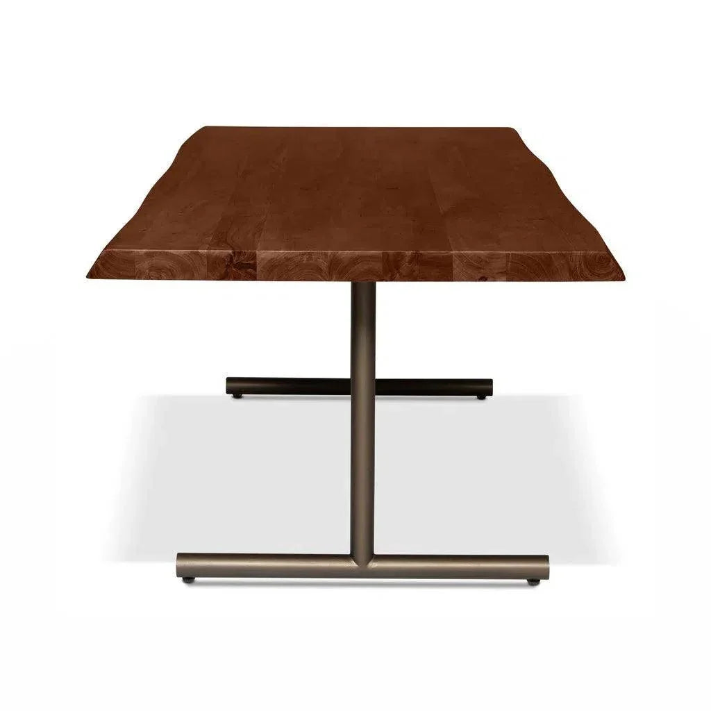 Brooks T Base Rectangular Dining Table-Dining Tables-Urbia-LOOMLAN