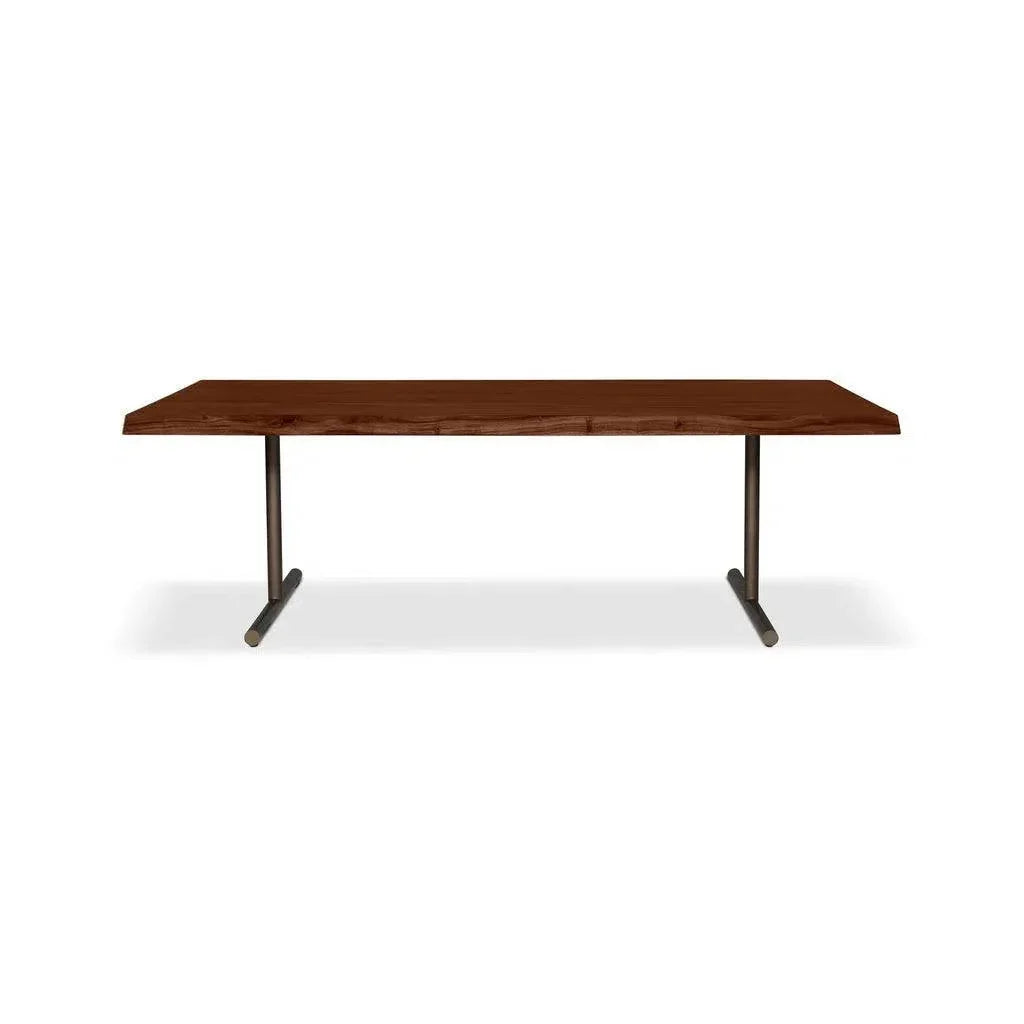 Brooks T Base Rectangular Dining Table-Dining Tables-Urbia-LOOMLAN