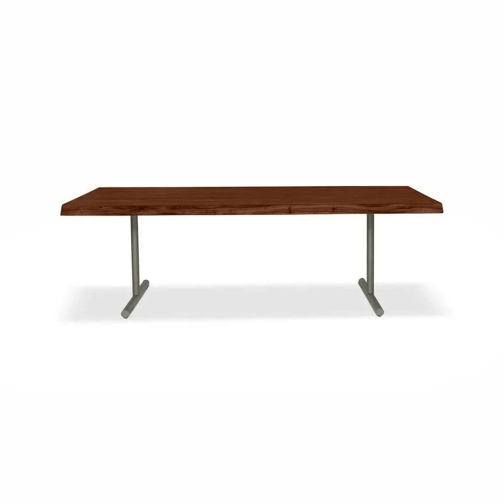 Brooks T Base Rectangular Dining Table-Dining Tables-Urbia-LOOMLAN