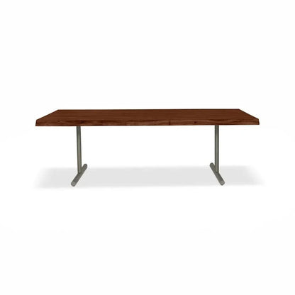 Brooks T Base Rectangular Dining Table-Dining Tables-Urbia-LOOMLAN