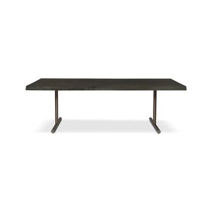 Brooks T Base Rectangular Dining Table-Dining Tables-Urbia-LOOMLAN