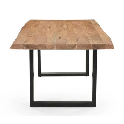 Brooks U Base Rectangular Dining Table-Dining Tables-Urbia-LOOMLAN