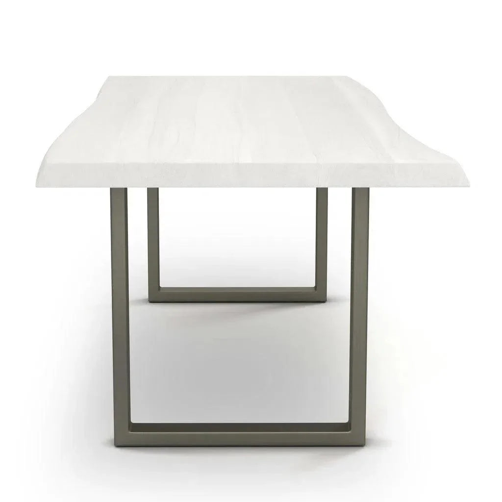 Brooks U Base Rectangular Dining Table-Dining Tables-Urbia-LOOMLAN