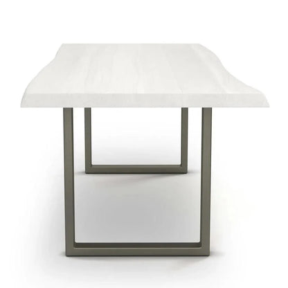 Brooks U Base Rectangular Dining Table-Dining Tables-Urbia-LOOMLAN