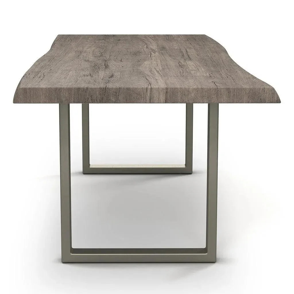 Brooks U Base Rectangular Dining Table-Dining Tables-Urbia-LOOMLAN