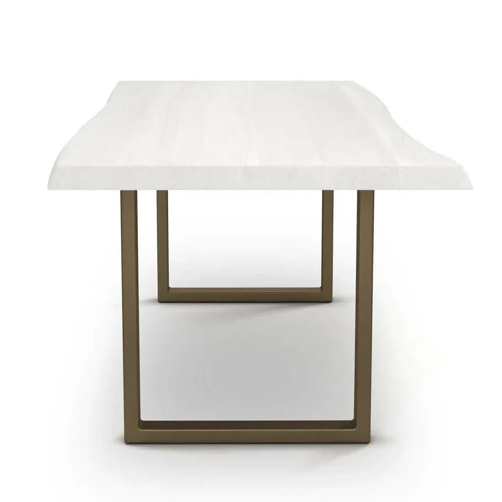 Brooks U Base Rectangular Dining Table-Dining Tables-Urbia-LOOMLAN