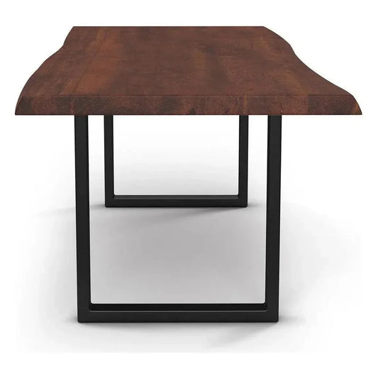 Brooks U Base Rectangular Dining Table-Dining Tables-Urbia-LOOMLAN