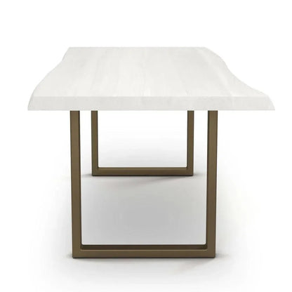 Brooks U Base Rectangular Dining Table-Dining Tables-Urbia-LOOMLAN