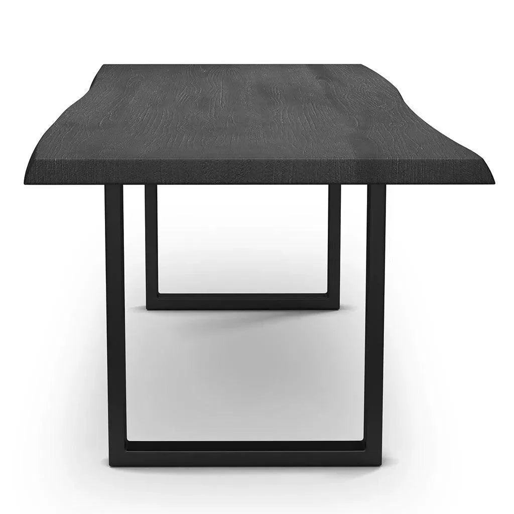 Brooks U Base Rectangular Dining Table-Dining Tables-Urbia-LOOMLAN