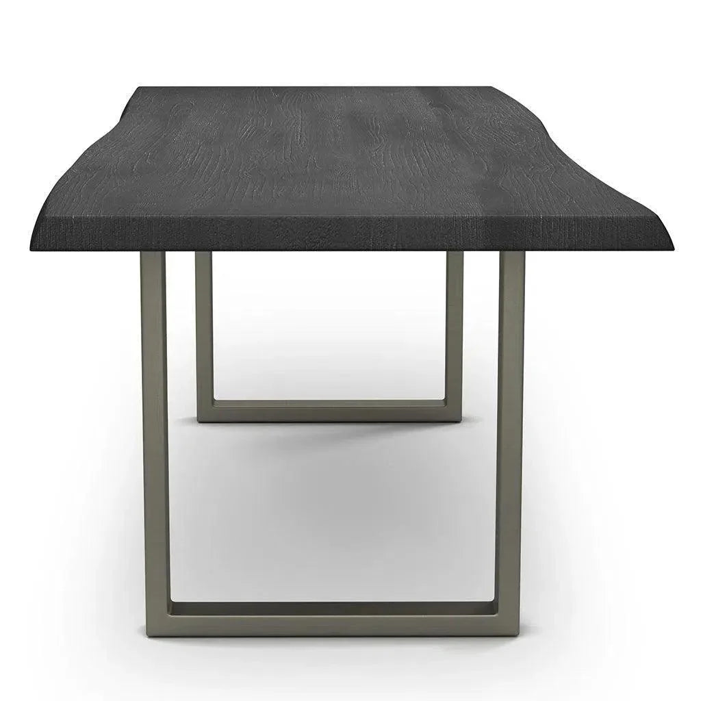 Brooks U Base Rectangular Dining Table-Dining Tables-Urbia-LOOMLAN